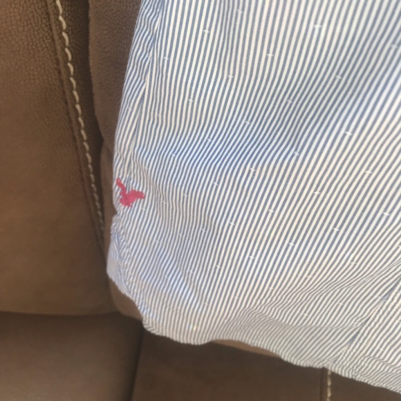 American Eagle outfitters size 4 pin stripe blouse - Picture 4 of 5